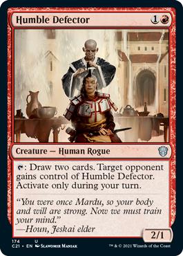 Humble Defector - Commander 2021