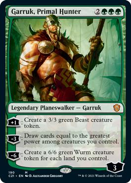 Garruk, Primal Hunter - Commander 2021