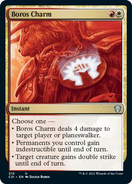 Boros Charm - Commander 2021