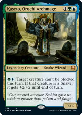 Kaseto, Orochi Archmage - Commander 2021