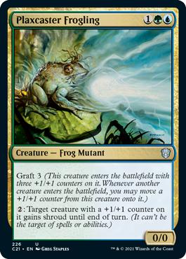 Plaxcaster Frogling - Commander 2021