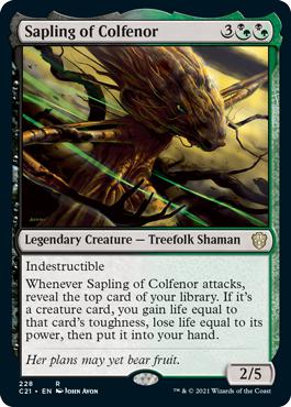 Sapling of Colfenor - Commander 2021