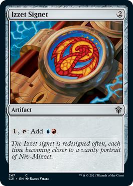 Izzet Signet - Commander 2021