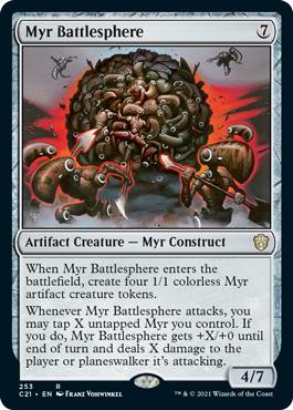 Myr Battlesphere - Commander 2021