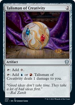 Talisman of Creativity - Commander 2021