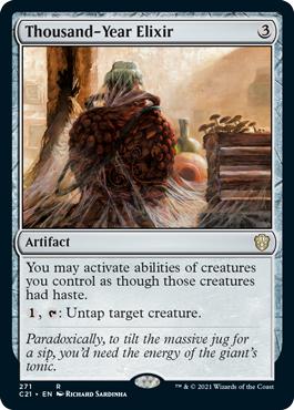 Thousand-Year Elixir - Commander 2021
