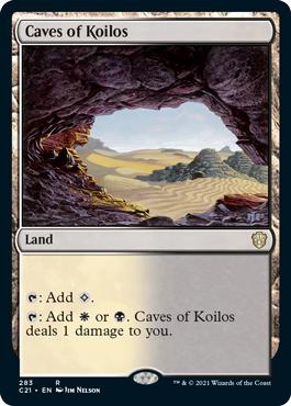 Caves of Koilos - Commander 2021