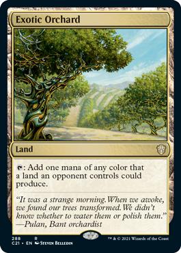 Exotic Orchard - Commander 2021