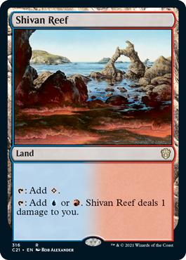 Shivan Reef - Commander 2021