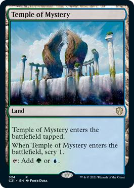 Temple of Mystery - Commander 2021