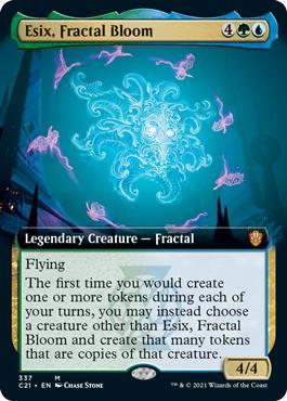 Esix, Fractal Bloom - Commander 2021