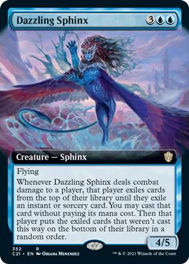 Dazzling Sphinx - Commander 2021