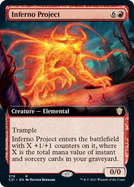 Inferno Project - Commander 2021