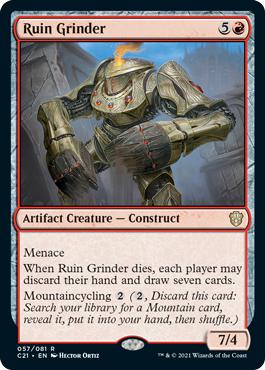 Ruin Grinder - Commander 2021