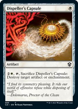 Dispeller's Capsule - Commander 2021