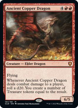 Ancient Copper Dragon - Commander Legends: Battle for Baldur's Gate