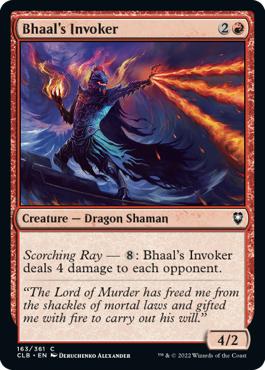 Bhaal's Invoker - Commander Legends: Battle for Baldur's Gate