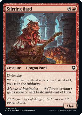 Stirring Bard - Commander Legends: Battle for Baldur's Gate