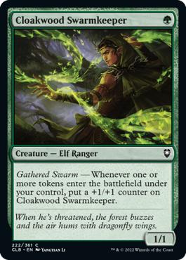 Cloakwood Swarmkeeper - Commander Legends: Battle for Baldur's Gate