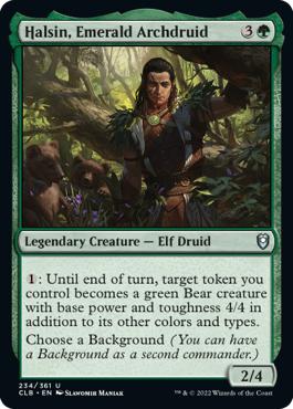 Halsin, Emerald Archdruid - Commander Legends: Battle for Baldur's Gate