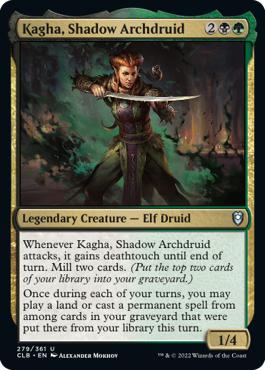 Kagha, Shadow Archdruid - Commander Legends: Battle for Baldur's Gate