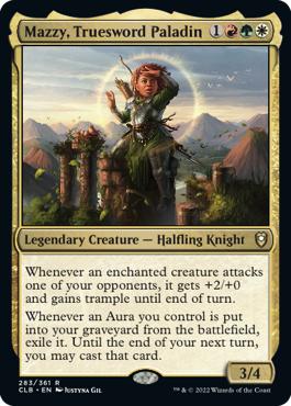 Mazzy, Truesword Paladin - Commander Legends: Battle for Baldur's Gate