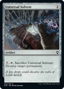 Universal Solvent - Commander Legends: Battle for Baldur's Gate