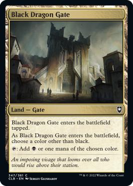 Black Dragon Gate - Commander Legends: Battle for Baldur's Gate