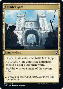 Citadel Gate - Commander Legends: Battle for Baldur's Gate