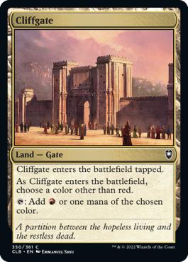 Cliffgate - Commander Legends: Battle for Baldur's Gate