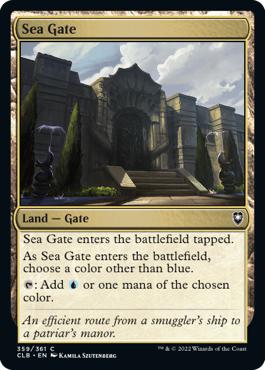 Sea Gate - Commander Legends: Battle for Baldur's Gate