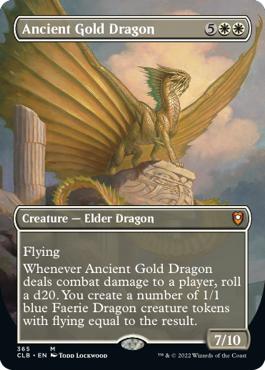 Ancient Gold Dragon - Commander Legends: Battle for Baldur's Gate