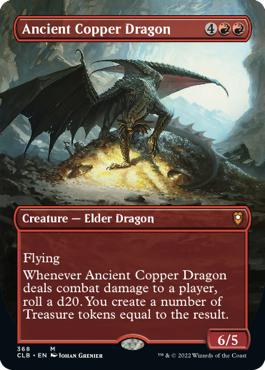 Ancient Copper Dragon - Commander Legends: Battle for Baldur's Gate