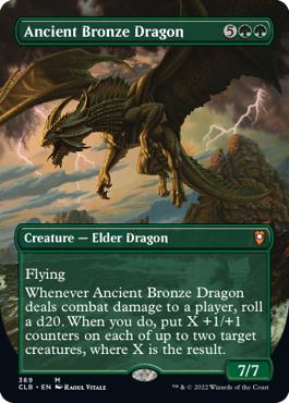 Ancient Bronze Dragon - Commander Legends: Battle for Baldur's Gate