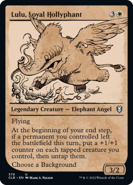 Lulu, Loyal Hollyphant - Commander Legends: Battle for Baldur's Gate