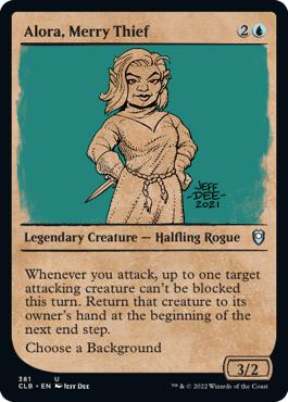 Alora, Merry Thief - Commander Legends: Battle for Baldur's Gate