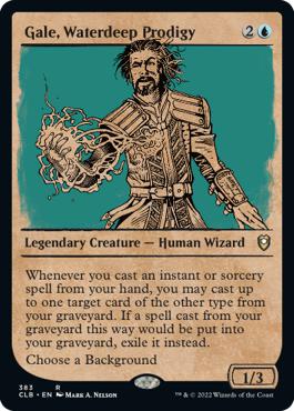 Gale, Waterdeep Prodigy - Commander Legends: Battle for Baldur's Gate