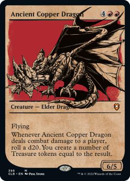 Ancient Copper Dragon - Commander Legends: Battle for Baldur's Gate