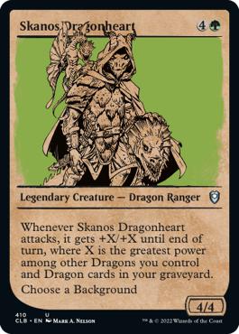 Skanos Dragonheart - Commander Legends: Battle for Baldur's Gate