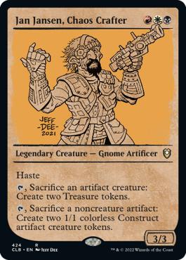 Jan Jansen, Chaos Crafter - Commander Legends: Battle for Baldur's Gate