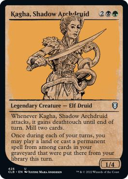 Kagha, Shadow Archdruid - Commander Legends: Battle for Baldur's Gate