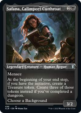 Safana, Calimport Cutthroat - Commander Legends: Battle for Baldur's Gate