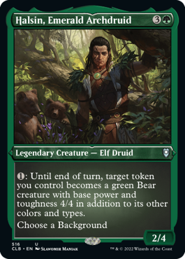 Halsin, Emerald Archdruid - Commander Legends: Battle for Baldur's Gate