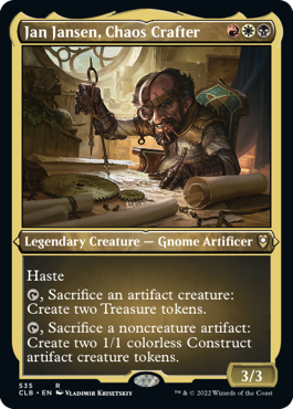 Jan Jansen, Chaos Crafter - Commander Legends: Battle for Baldur's Gate