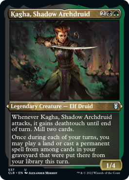 Kagha, Shadow Archdruid - Commander Legends: Battle for Baldur's Gate