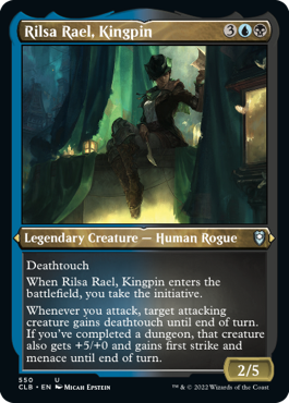 Rilsa Rael, Kingpin - Commander Legends: Battle for Baldur's Gate