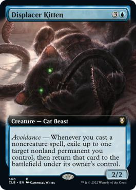 Displacer Kitten - Commander Legends: Battle for Baldur's Gate