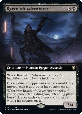 Ravenloft Adventurer - Commander Legends: Battle for Baldur's Gate