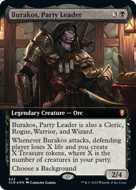 Burakos, Party Leader - Commander Legends: Battle for Baldur's Gate