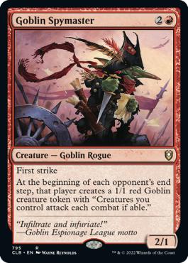 Goblin Spymaster - Commander Legends: Battle for Baldur's Gate